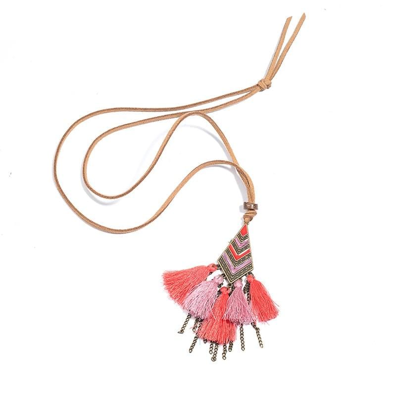 Collier Macramé Élégance Esprit Macramé