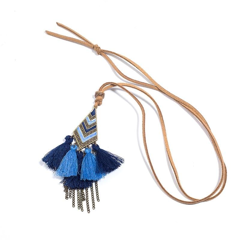 Collier Macramé Élégance Esprit Macramé