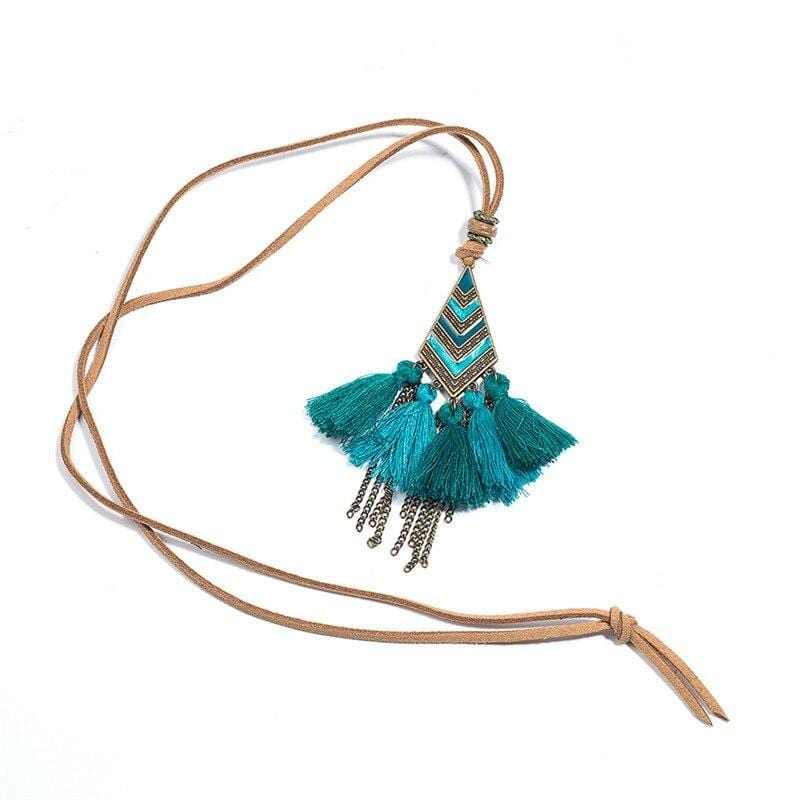 Collier Macramé Élégance Esprit Macramé