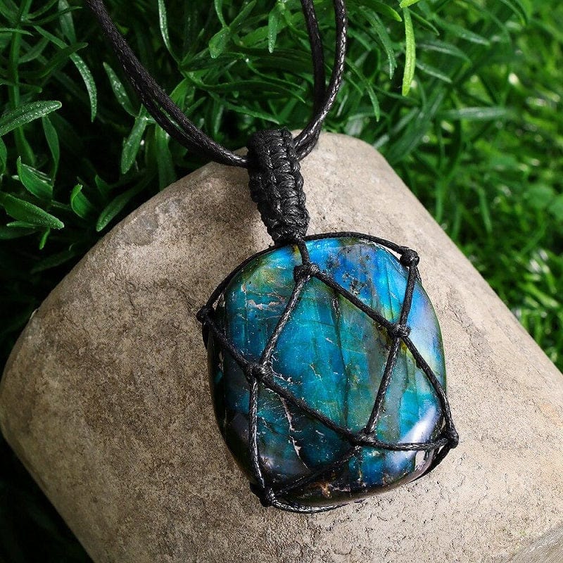 Collier Macramé Épuré Esprit Macramé