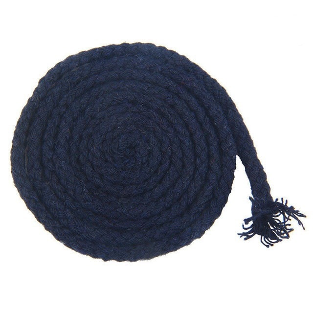 Corde en Macramé bleu 5mm - 20m de créativité! Esprit Macramé