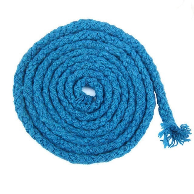Corde en Macramé bleu 5mm - 20m de créativité! Esprit Macramé