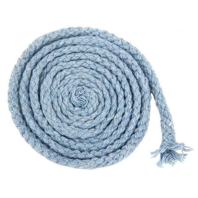 Corde en Macramé bleu 5mm - 20m de créativité! Esprit Macramé
