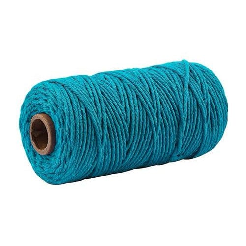 Corde Macramé 3 mm Bleu Canard - 100m Édition Exclusive Esprit Macramé