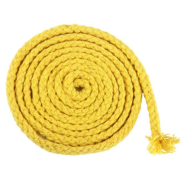Corde Macramé Jaune Premium 5mm - 20m de Créativité Esprit Macramé