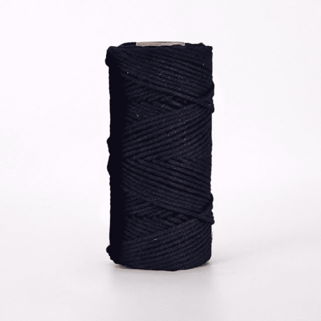 Corde Macramé Noire 4 mm - 100 m Édition Premium Esprit Macramé