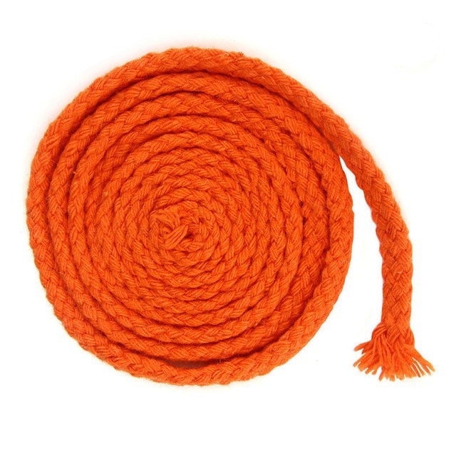 Corde Macramé Orange 5mm - 20m de Qualité Premium Esprit Macramé