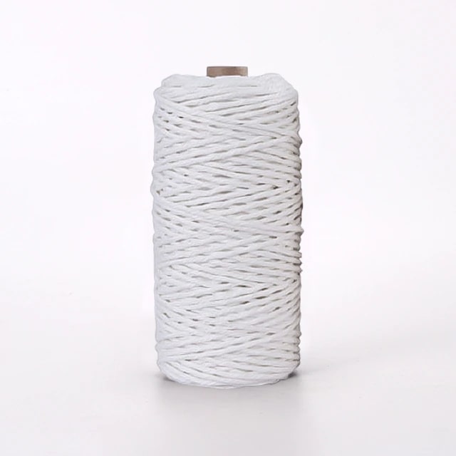 Corde Macramé Premium 2 mm Blanc - Roulot de 100 m Esprit Macramé