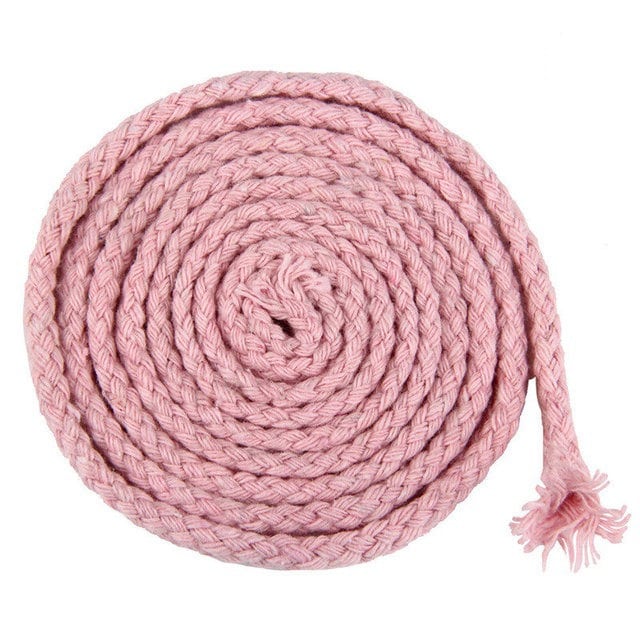 Corde Macramé Rose de 5mm - 20m d'Élégance Artisanale Esprit Macramé
