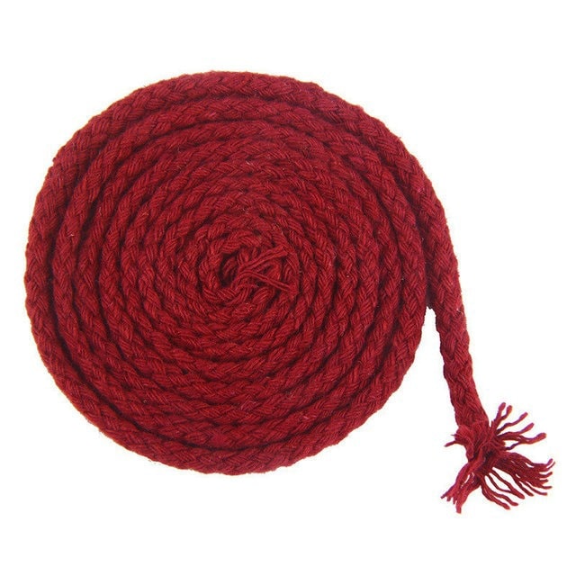 Corde Macramé Rouge Premium 5mm – 20m de Créativité Esprit Macramé