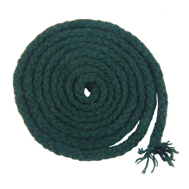 Corde Macramé Vert Émeraude 5mm - 20m de Créativité Esprit Macramé