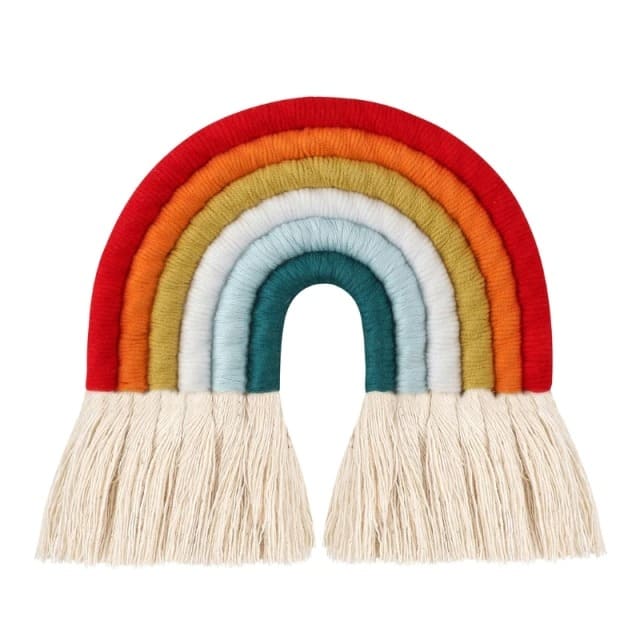 Coton Macramé : L'Arc-en-Ciel Éclatant Esprit Macramé