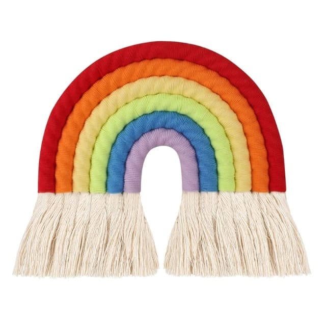 Coton Macramé : L'Arc-en-Ciel Éclatant Esprit Macramé