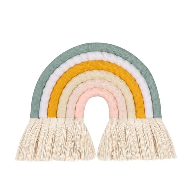 Coton Macramé : L'Arc-en-Ciel Éclatant Esprit Macramé