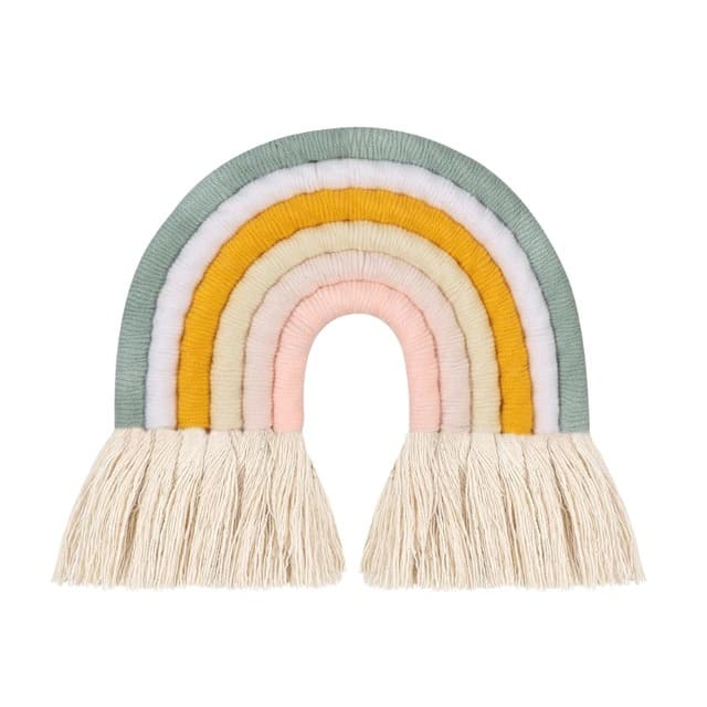 Coton Macramé : L'Arc-en-Ciel Éclatant Esprit Macramé