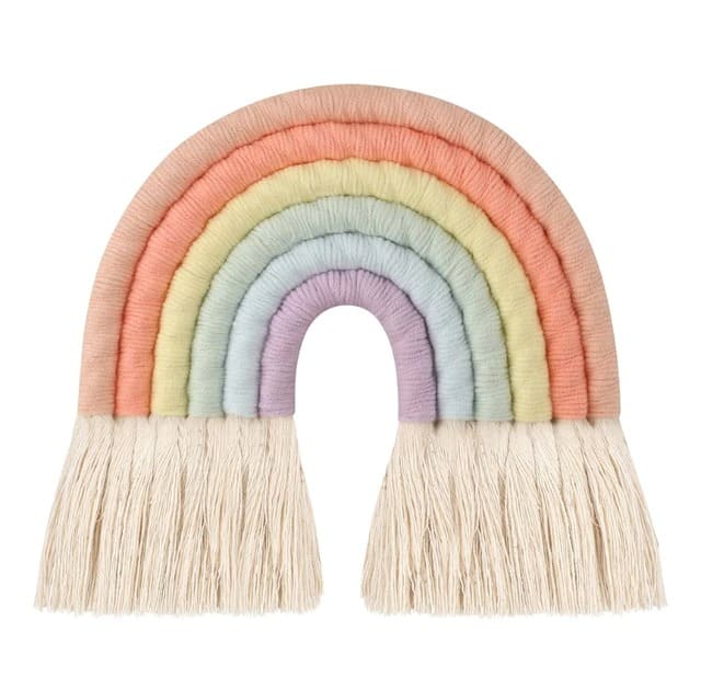 Coton Macramé : L'Arc-en-Ciel Éclatant Esprit Macramé
