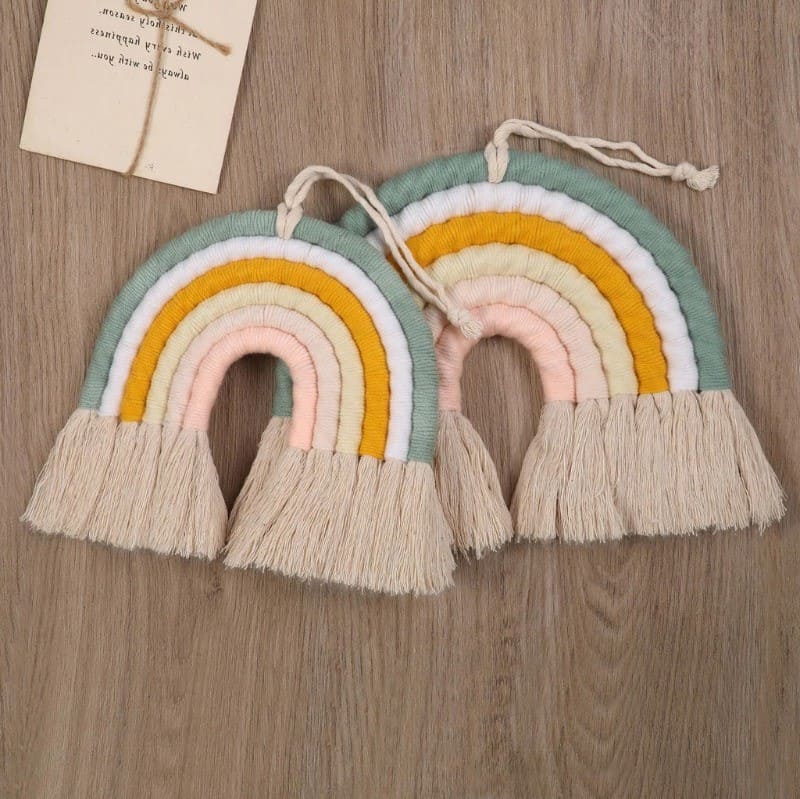 Coton Macramé : L'Arc-en-Ciel Éclatant Esprit Macramé