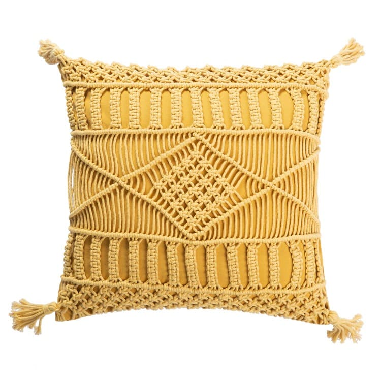Coussin Chic Macramé Esprit Macramé