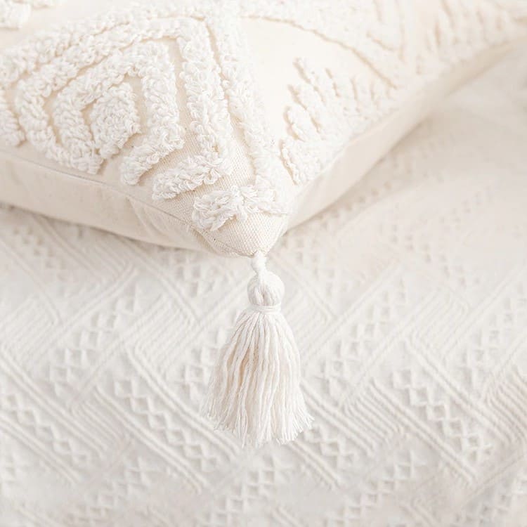 Coussin Déco Bohème en Macramé Chic Esprit Macramé