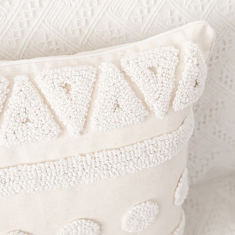 Coussin Déco Bohème en Macramé Chic Esprit Macramé