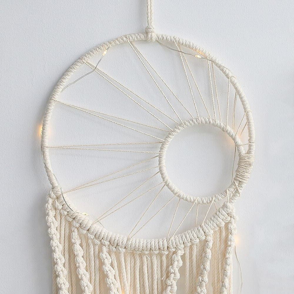 Ensemble de 2 attrapes rêves en Macramé de la marque Esprit Macramé Esprit Macramé