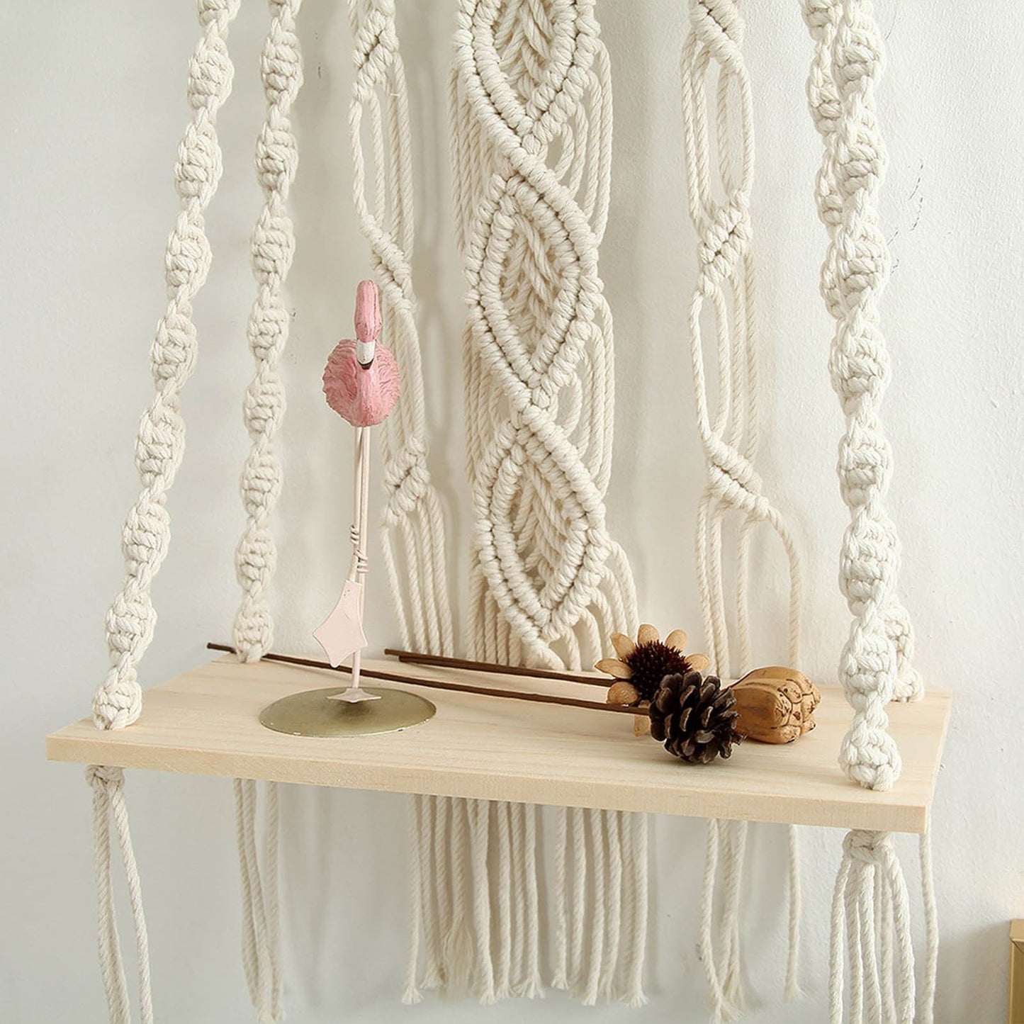 Étagère Macramé Élégance Esprit Macramé