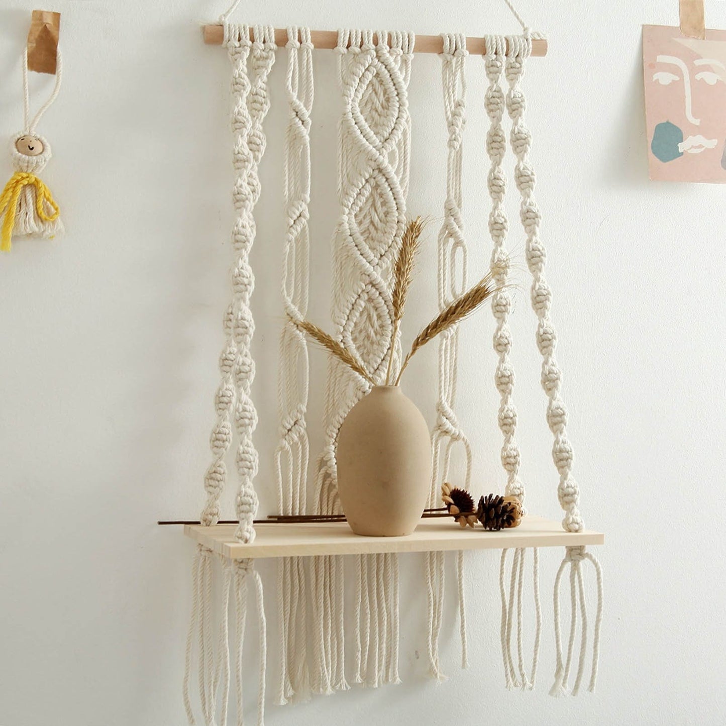 Étagère Macramé Élégance Esprit Macramé