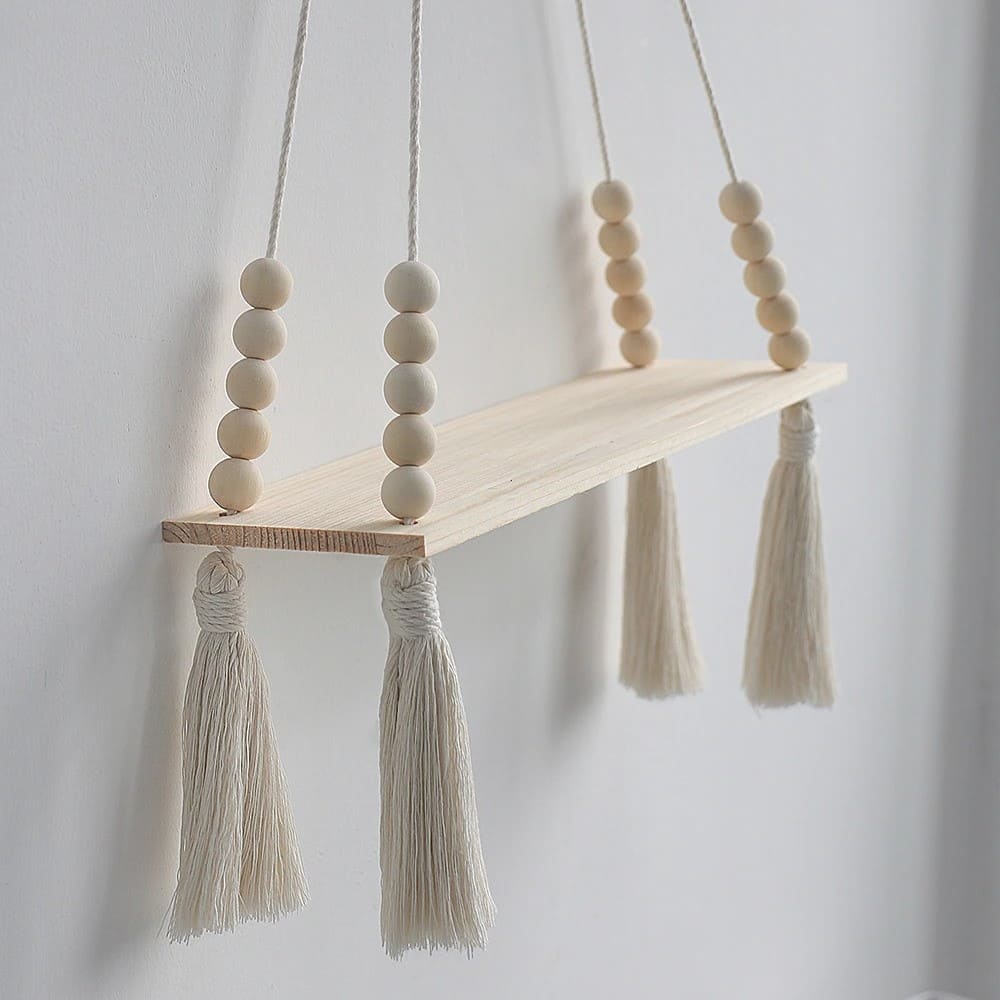 Étagère Murale Macramé Élégance Esprit Macramé