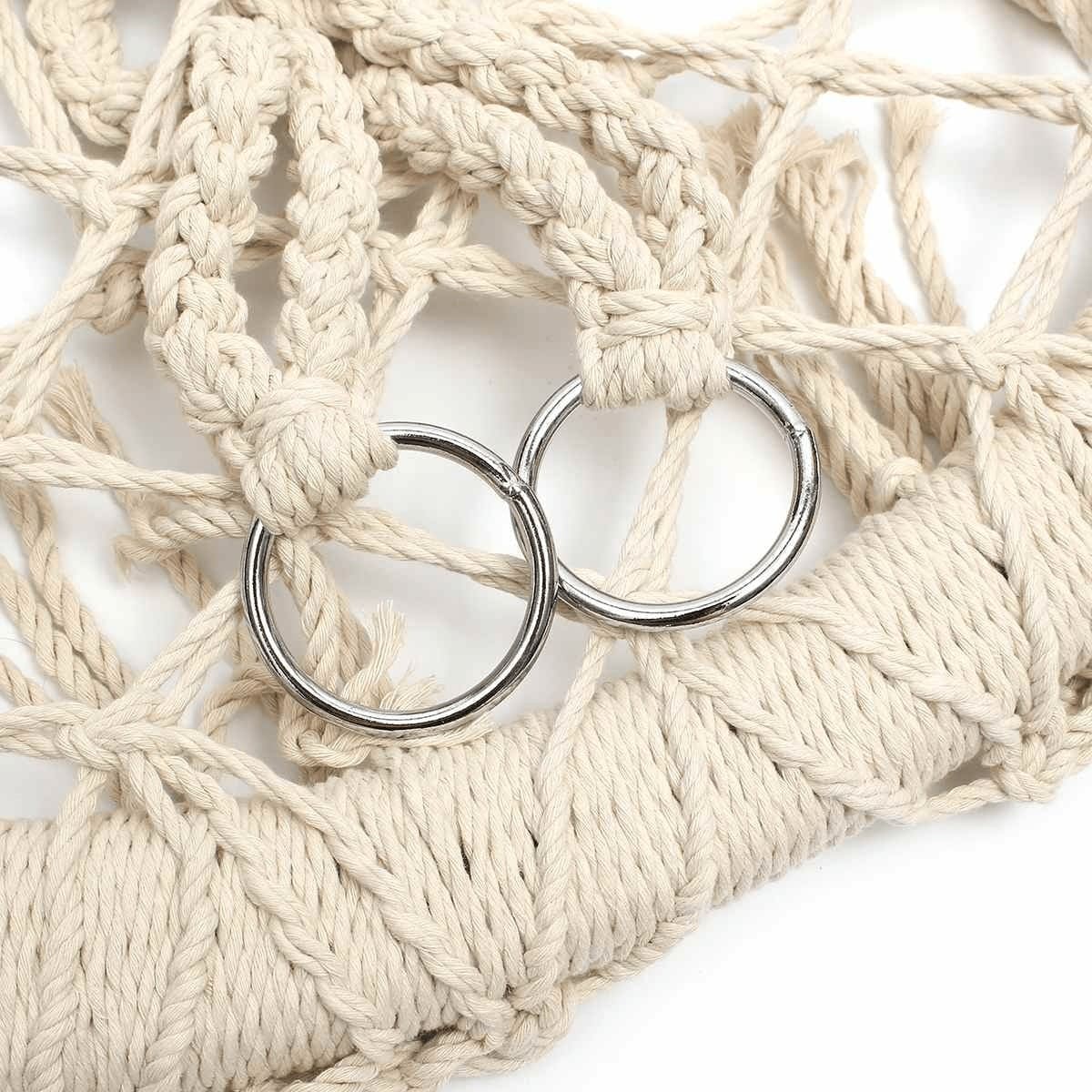 Fauteuil Suspendu Macramé Chic Esprit Macramé
