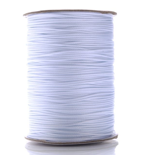 Fil ciré Linhasita gris 2mm - La qualité sur 20m Esprit Macramé