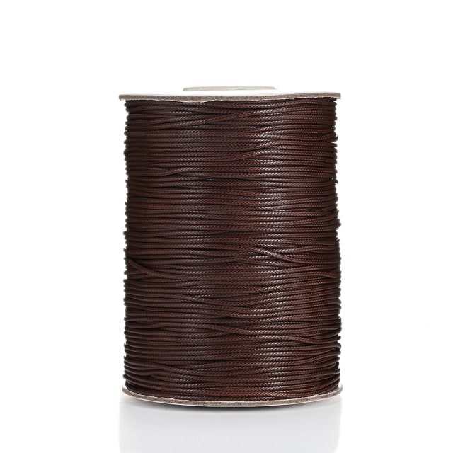 Fil Ciré Premium Linhasita Marron 2mm - 20m Esprit Macramé