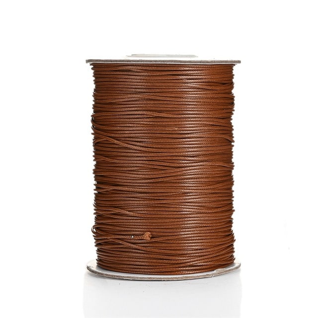 Fil Ciré Premium Linhasita Marron 2mm - 20m Esprit Macramé