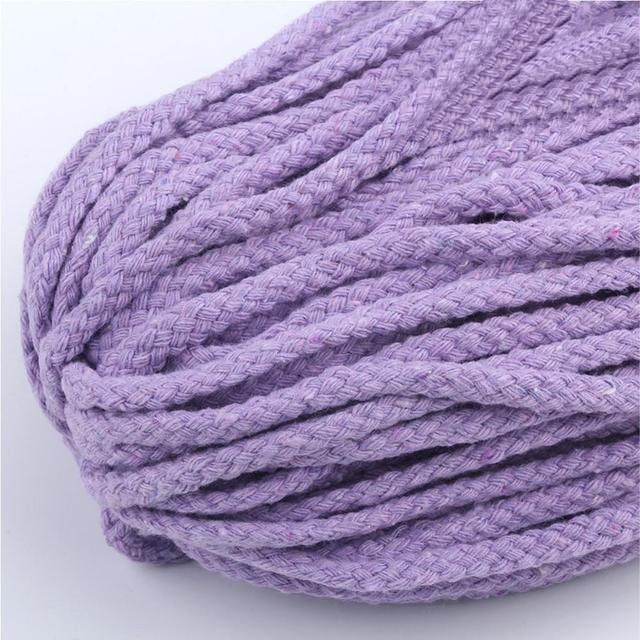 Fil de Macramé violet 5 mm - 30 m Édition Signature Esprit Macramé
