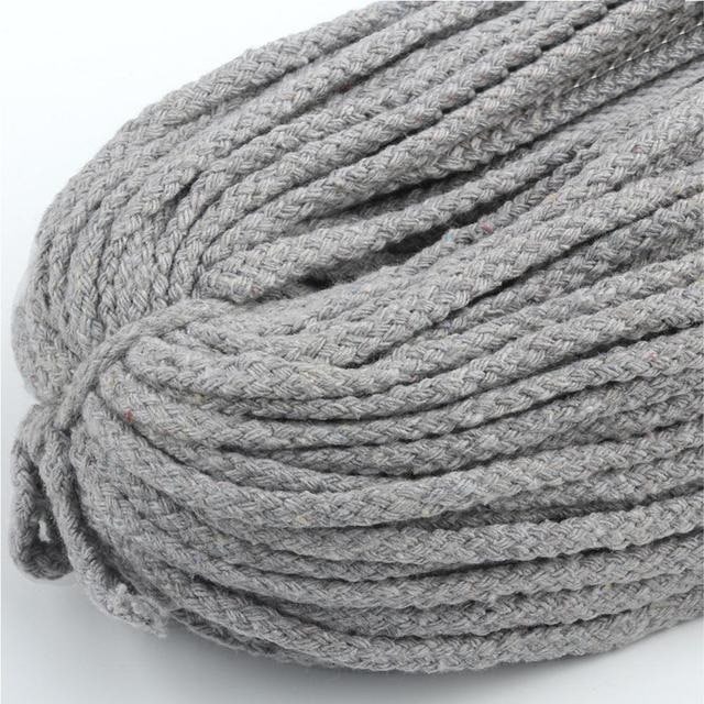 Fil Macramé gris premium 5mm - 30m Esprit Macramé
