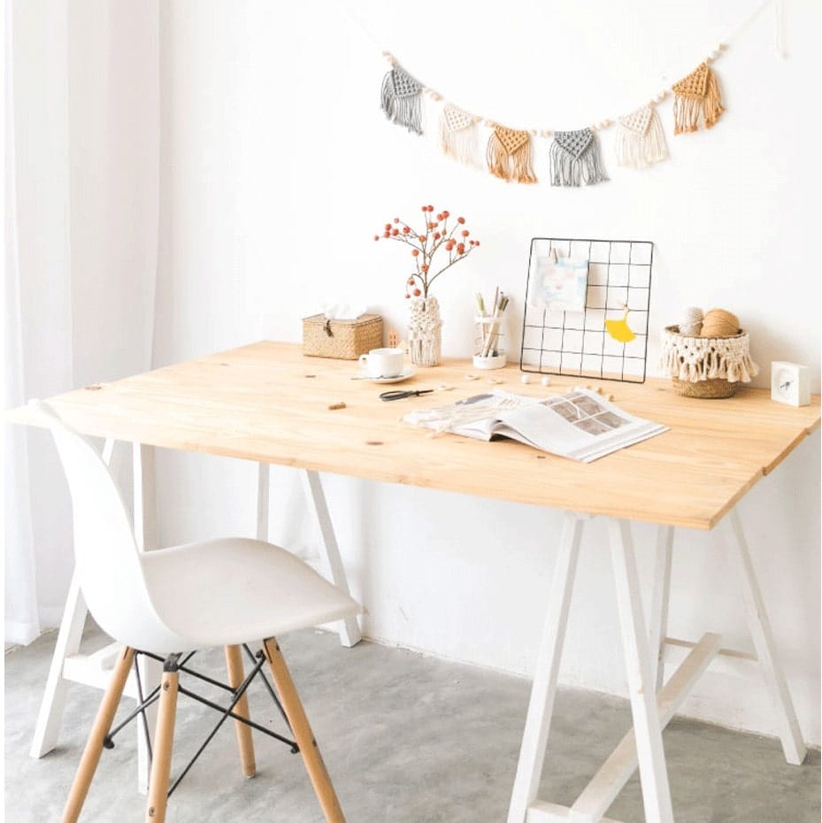 Guirlande Bohème Macramé Éclatante Esprit Macramé