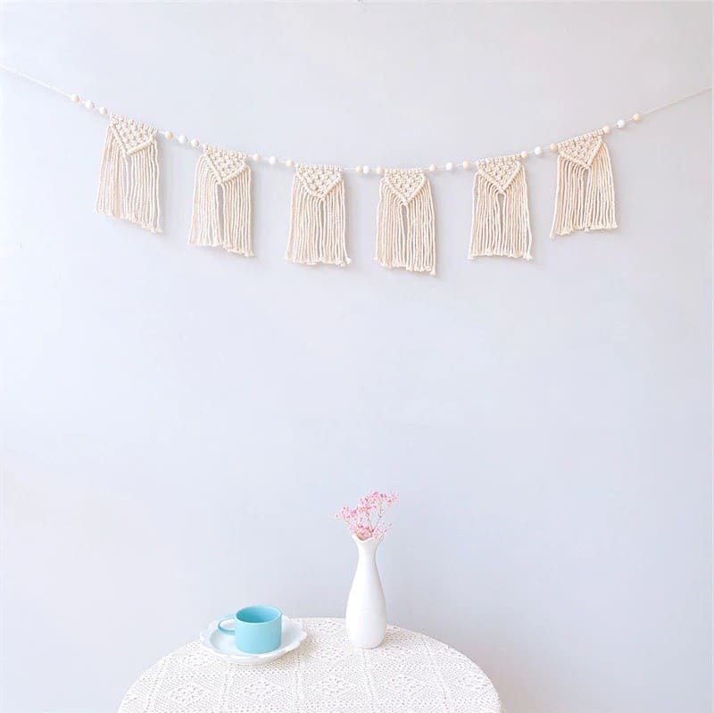Guirlande Macramé Élégante Esprit Macramé