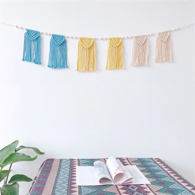 Guirlande Macramé Élégante Esprit Macramé