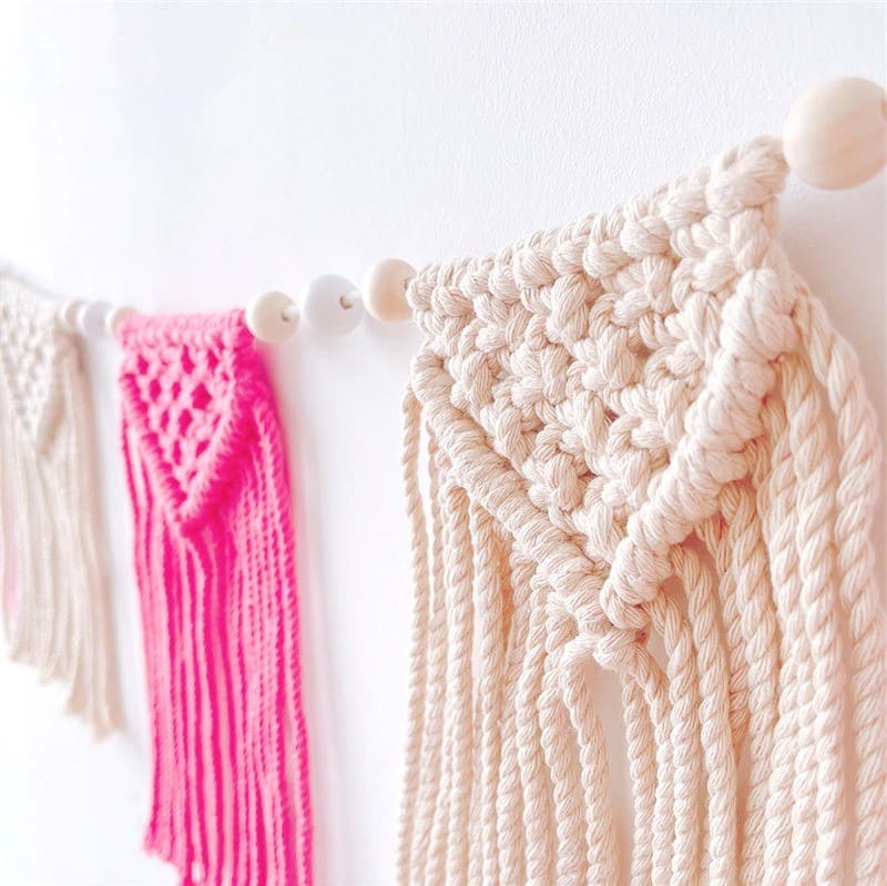 Guirlande Macramé Élégante Esprit Macramé
