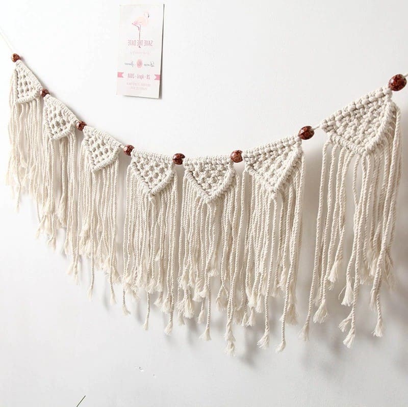 Guirlande Murale en Macramé Chic Esprit Macramé