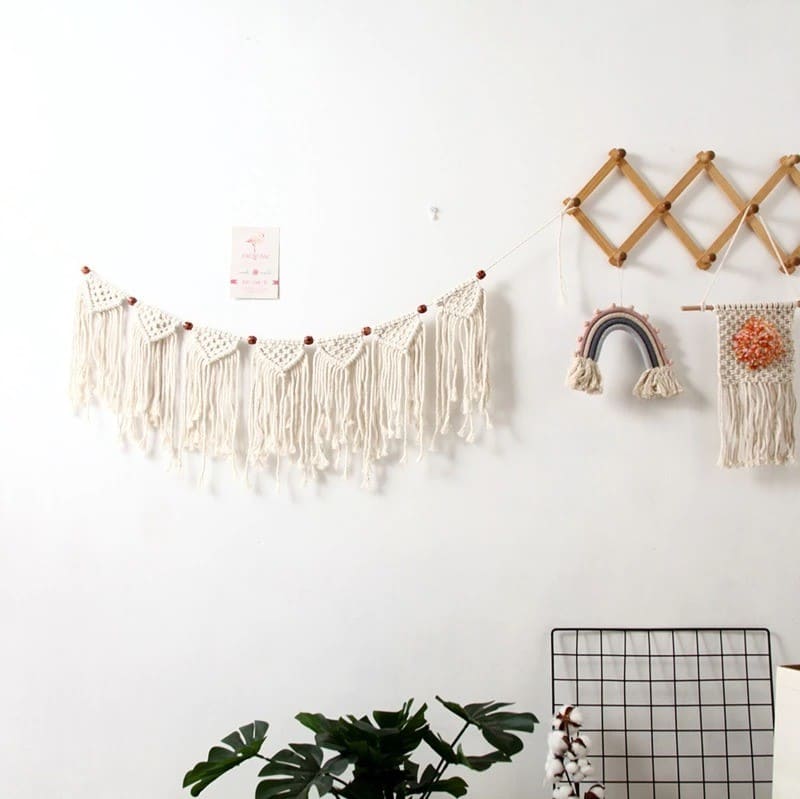 Guirlande Murale en Macramé Chic Esprit Macramé