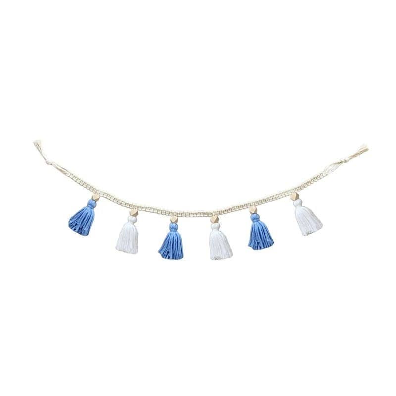 Guirlande Pompon en Macramé Chic Esprit Macramé