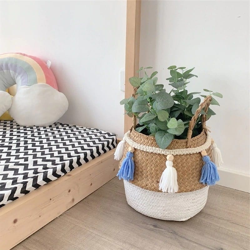 Guirlande Pompon en Macramé Chic Esprit Macramé
