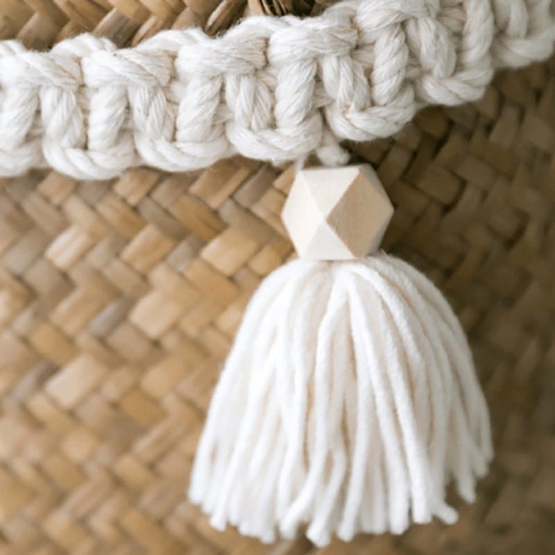 Guirlande Pompon en Macramé Chic Esprit Macramé