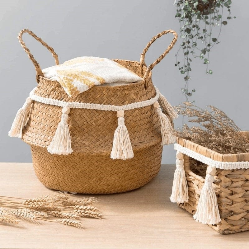 Guirlande Pompon en Macramé Chic Esprit Macramé