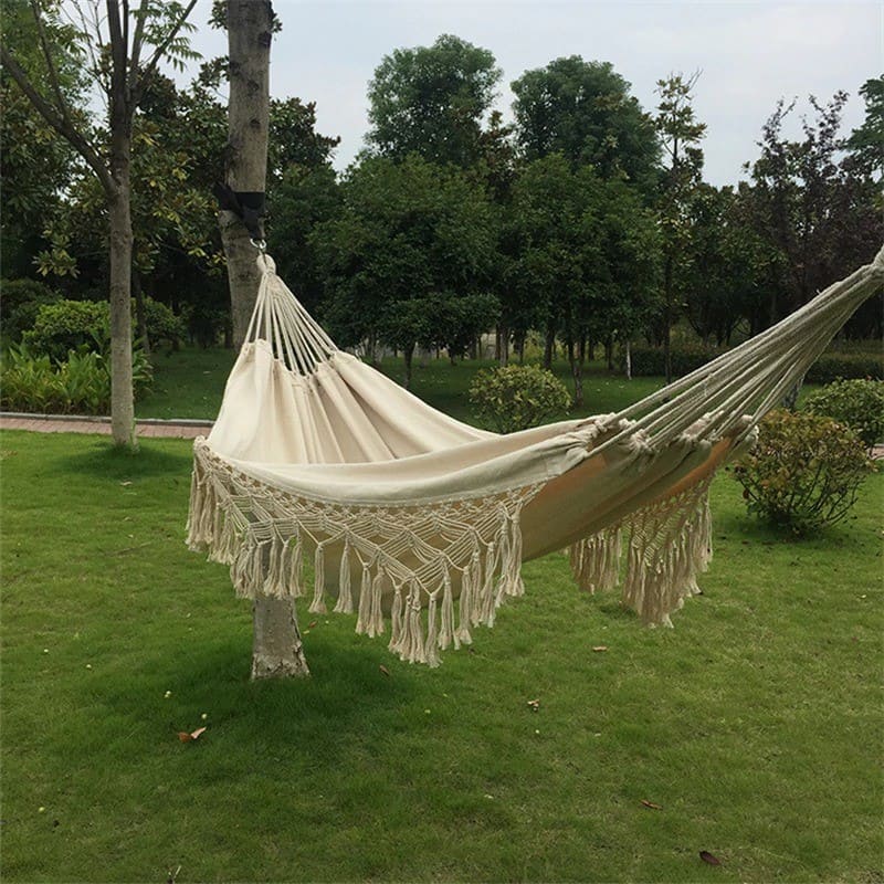 Hamac Double Macramé Chic Esprit Macramé