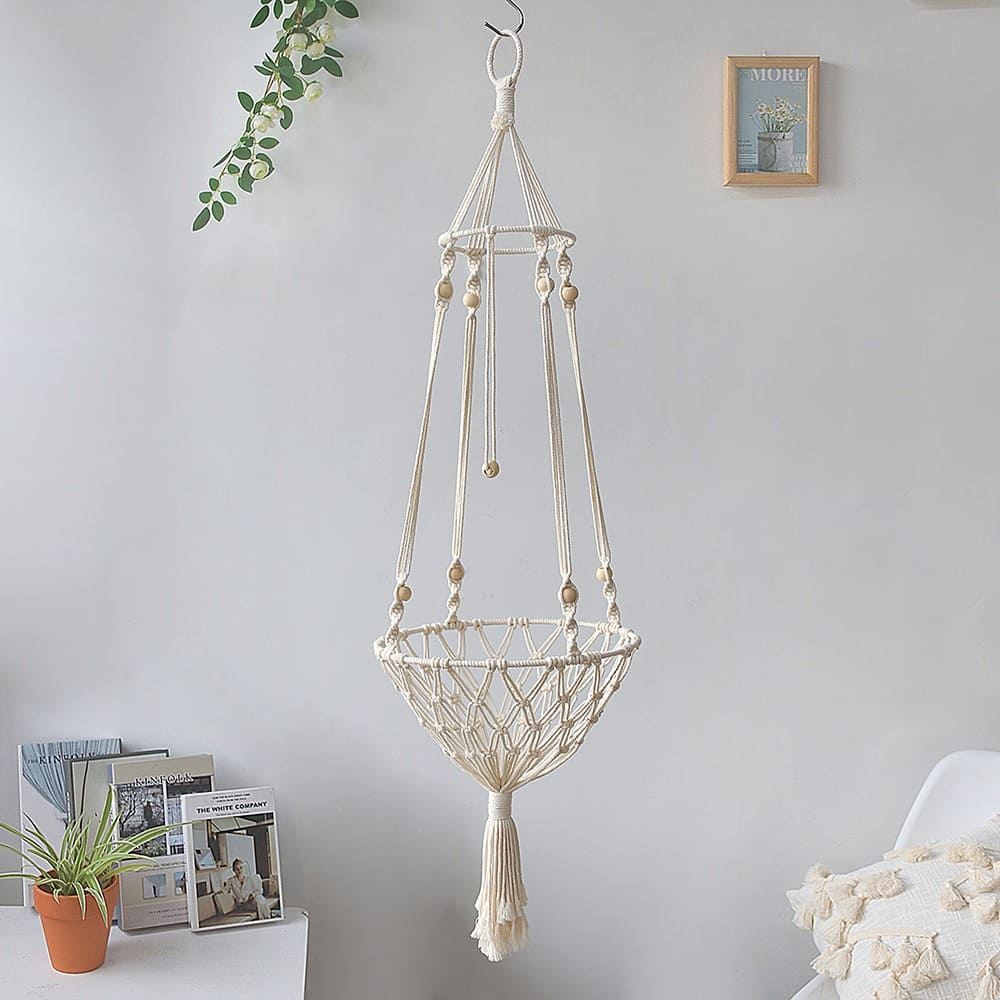 Hamac en Macramé pour chats : le confort stylé ! Esprit Macramé