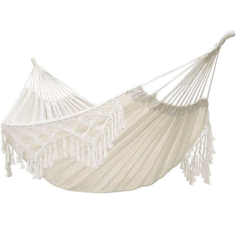 Hamac Macramé Blanc Éléganza Esprit Macramé