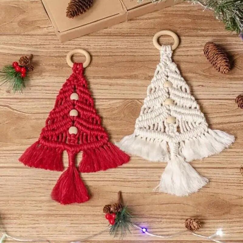 Kit DIY Macramé Festif de Noël Esprit Macramé