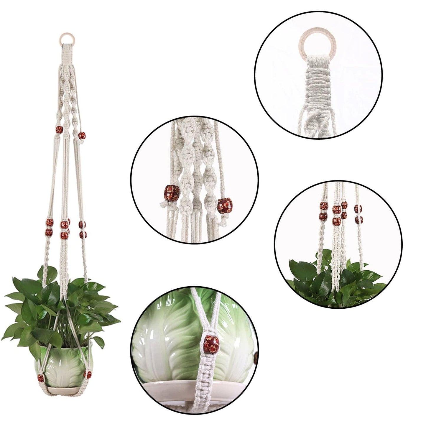 Kit Macramé : Suspendez vos Plantes avec Élégance ! Esprit Macramé