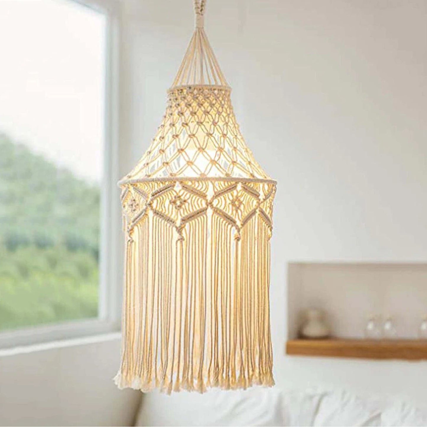 Luminaires Bohèmes en Macramé Éclatant Esprit Macramé